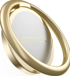 Phone Ring Holder Grip Stand - Lamicall [Matte Surface] [Polished Metal Ring] Finger Grip Kickstand, Work with Magnetic Car Mount, Hand Holder for iPhone 15 14 Pro Max Plus, Smartphone Accessories from SKANDA INTERNATIONAL FZ LLE