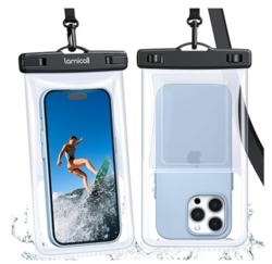 Lamicall 2PCS Waterproof Phone Pouch Floating - [8.8" Soft 3D Seamless Design] from SKANDA INTERNATIONAL FZ LLE