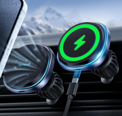 Lamicall for Magnetic Car Mount Charger - [2024 Cooling Fast Charging] 15W Wireless Car Charger - Hands Free Magnetic Car Phone Holder Charger Vent for iPhone 16 15 14 13 12 Pro Max Case from SKANDA INTERNATIONAL FZ LLE