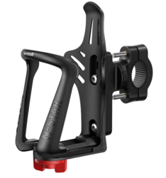 Lamicall Bike Water Bottle Holder - [for 2-2.75" Diameter Bottles] [for Handlebar & Frame] Motorcycle Cup Holder, Bicycle Drink Cage with Screw Tool, Fit Standard and Smaller Size Bottles from SKANDA INTERNATIONAL FZ LLE