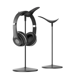 Lamicall Headphone Stand, Desktop Headset Holder - Desk Earphone Stand, for All Headsets Such as Airpods Max, HyperX Gaming Headphones, Beats/Sennheiser Music Headphones - Black from SKANDA INTERNATIONAL FZ LLE