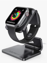 Lamicall Watch Stand for Apple Watch Magnetic Fast Charger - Desk Charging Stand Holder Dock for Apple iWatch Series SE3 SE2 Ultra 3, Series 11 10 9 8 7 6 5(49mm 46mm 45mm 44mm 42mm 41mm 40mm 38mm) from SKANDA INTERNATIONAL FZ LLE