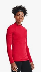 Under Armour Women's ColdGear Authentics Mock Neck