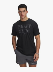 Under Armour Men's Project Rock Metal Short Sleeve T Shirt