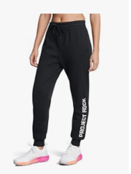 Under Armour Women's Project Rock Rival Fleece Joggers
