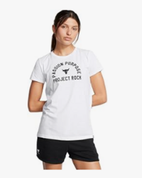 Under Armour Women's Project Rock Payoff Short Sleeve T Shirt from SKANDA INTERNATIONAL FZ LLE