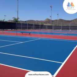 Acrylic Sports Court Surfacing – 3/6/8 Layers for Tennis, Basketball & Multipurpose Courts