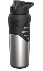 Under Armour 24Oz Stainless Steel Water Bottle, Insulated, Carabiner Easy Carry Hook, Leak Proof, Kids & Adults, All Sports, Gym from SKANDA INTERNATIONAL FZ LLE