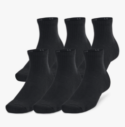 Under Armour Unisex Adult Training Cotton Quarter Socks