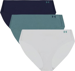 Under Armour Women's 3-Pack Pure Stretch No Show Bikini Underwear, All-Day Comfort & Ultra-Soft Fit from SKANDA INTERNATIONAL FZ LLE