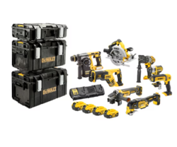 18V XR® 8-Tool Brushless Combo Kit - 4 x 5Ah