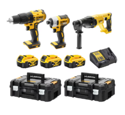 18V XR Brushless Kit (3 X 4 Ah) (3 pc)