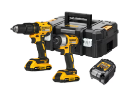 18V XR® 2-Tool Brushless Combo Kit - 2 x 2Ah