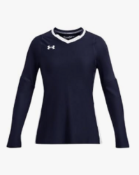 Under Armour Girls' Volleyball Powerhouse Long-Sleeve Jersey