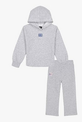 Under Armour girls Hoodie Set, Bottoms & Hoodie, Lightweight & Relaxed Fit