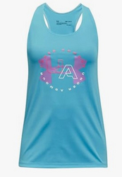 Under Armour Girls' Tech Big Logo Tank