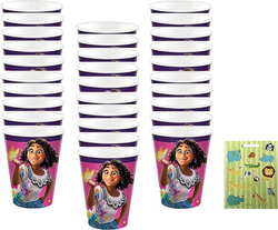 Amscan Encanto Birthday Party Supplies Bundle Pack includes 24 Party Paper Cups from SKANDA INTERNATIONAL FZ LLE