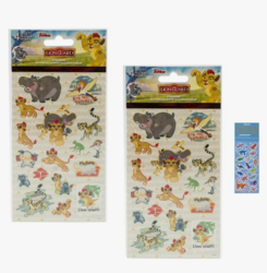 Lion Guard Birthday Party Supplies Bundle Pack includes Sticker Sheets - 8 Sheets with 130+ Stickers from SKANDA INTERNATIONAL FZ LLE