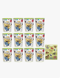 Amscan Despicable Me Birthday Party Supplies Bundle includes 12 Plastic Reusable Cups from SKANDA INTERNATIONAL FZ LLE