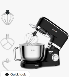 Instant Pot 6-Speed 6.3-Qt Stand Mixer with Stainless Steel Bowl, Base Black from SKANDA INTERNATIONAL FZ LLE