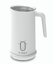 Instant Pot Instant Milk Frother, 4-in-1 Electric Milk Steamer, 10oz/295ml Automatic Hot and Cold Foam Maker and Milk Warmer for Latte, Cappuccinos, Macchiato, From the Makers of Instant 500W, White from SKANDA INTERNATIONAL FZ LLE