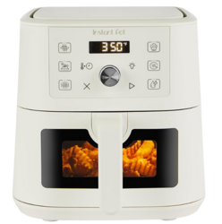 Instant Pot 4QT VORTEX 6-in-1 Mini Air Fryer, Air fry, Bake, Roast, Broil, Dehydrate or Reheat, Sea Salt, 4 Quarts from SKANDA INTERNATIONAL FZ LLE