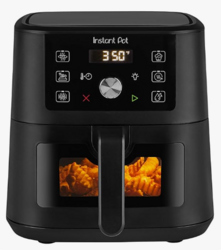 Instant Pot 4QT VORTEX 6-in-1 Mini Air Fryer, Air fry, Bake, Roast, Broil, Dehydrate or Reheat, Black, 4 Quarts from SKANDA INTERNATIONAL FZ LLE