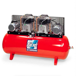 FIAC AIR BELT COMPRESSOR FIXED ABT 900-1996 400V 50HZ 10+10 HP 20HP 900L TANK 1121570907 THREE-PHASE | OIL LUBRICATED COAXIAL TRANSMISSION | MADE IN ITALY