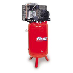 FIAC PISTON AIR COMPRESSOR ABV300/360 230V 50HZ 3 HP 10 BAR AND 270L TANK | REDUCED VIBRATIONS AND LOW NOISE | BELT DRIVEN COMPRESSOR | OIL-LUBRICATED | MADE IN ITALY