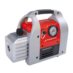 Rothenberger Rothenberger 1700.63 ROAIRVAC 6.0 CFM, Dual Stage Vacuum Pump, Incl. Vacuum Gauge Valve