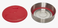 Instant Pot 5252078 Official Round Cook/Bake Pan with Silicone Lid, 7-inch, Red from SKANDA INTERNATIONAL FZ LLE