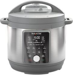 Instant Pot, 6-Quart Whisper Quiet 9-in-1 Electric Pressure Cooker, Slow Rice Steamer, Sauté, Yogurt Maker, Warmer & Sterilizer, Free App with 800+ Recipes, Stainless Steel from SKANDA INTERNATIONAL FZ LLE