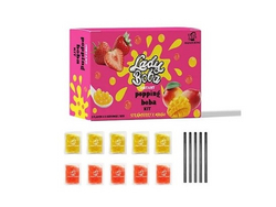 Mango / Strawberry Popping Boba Tea Kit from HONG DA MA FOODS., LTD