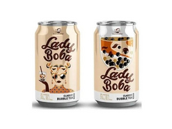 RTD Bubble Milk Tea - Classic Bubble Tea Drink from HONG DA MA FOODS., LTD