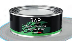 RAP Auto Paints Polyester Putty PP8000 with Hardener (Grey/Yellow)
