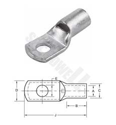 Speedwell Tubular Cable Lugs - Heavy Duty