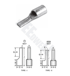 Speedwell TUBULAR CABLE LUGS - PIN TYPE
