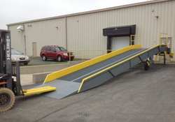 EAGLE Dock Ramp – Standard Type Movable Dock Forklift Loading Ramp from ADEX INTL