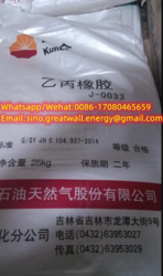 Kunlun Brand Ethylene Propylene Rubber Copolymer J-0010 J0050 EPM Rubber