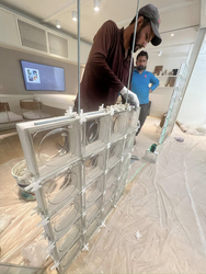 Glass Block Supply & Installation Services 