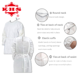 Breathable Medical Isolation Gown Fabric from KAE HWA INDUSTRIAL CO., LTD