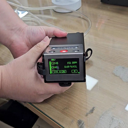 Portable Natural Gas Pipeline Leak Inspection Methane Ethane Leakage Detector