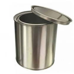 OPEN TOP 1LTR ROUND METAL CAN