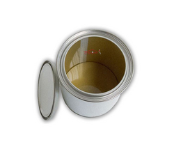 EMPTY TIN GALVANISED OPEN TOP CAN 1LTR