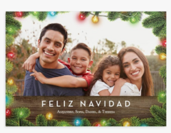 Let's Make Memories Personalized Photo Christmas Cards with Envelopes - Feliz Navidad - Premium Quality - 5x7-2025 Holiday Cards & White Envelopes - Bright Frame - 15 ct from SKANDA INTERNATIONAL FZ LLE