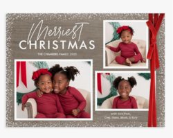 Let's Make Memories Personalized Photo Christmas Cards with Envelopes - Premium Quality - 5x7-2025 Holiday Cards & White Envelopes - Wrapped Snapshots - 15 ct from SKANDA INTERNATIONAL FZ LLE