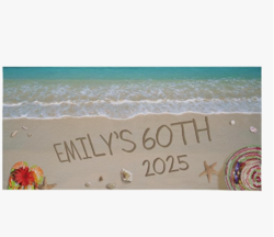 Let's Make Memories Personalized Beach Towel - Pool Towel - Beach Towel from SKANDA INTERNATIONAL FZ LLE