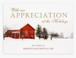 Let's Make Memories Personalized Business Christmas Cards with Envelopes - Premium Quality - 5x7-2025 Holiday Cards & White Envelopes - Country Escape - 15 ct from SKANDA INTERNATIONAL FZ LLE