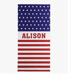 Let's Make Memories Personalized Beach Towel  from SKANDA INTERNATIONAL FZ LLE