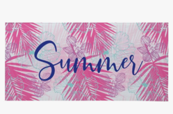 Let's Make Memories Personalized Beach Towel from SKANDA INTERNATIONAL FZ LLE